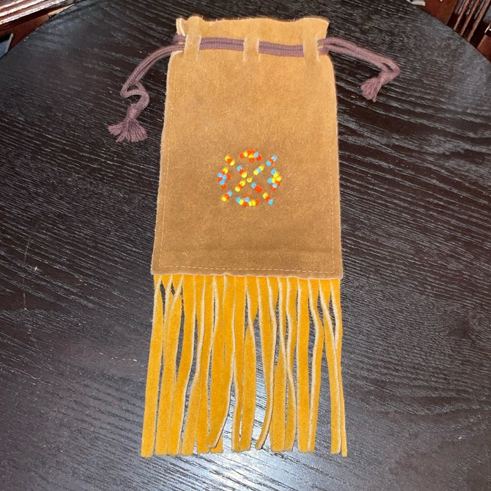 Vintage 1980’s Suede Pouch